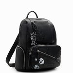 Desigual Mickey rock chester fekete hátizsák 1 23WAKP02