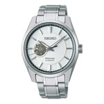 Seiko Presage Sharp Edged Open Heart férfi karóra SPB309J1