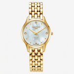 Roamer Soleure Diamond gyöngyház számlapos arany színű női óra 547857482550