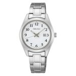 Seiko Classic fémcsatos fehér női kvarc óra SUR465P1