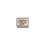 Nomination Rozé Made with Love cake charm 430111-24