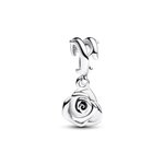 Pandora ékszer Virágzó rózsa függő ezüst charm 793213C00