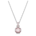 Swarovski Június rózsaszín köves nyaklánc 5652044