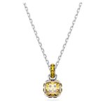 Swarovski November sárga köves nyaklánc 5651792