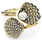 Swarovski Idyllia arany színű kagylós nyitott gyűrű 5683951