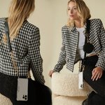 La Coque Lara fekete arany színű telefonlánc LE304792