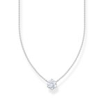 Thomas Sabo Ezüst nyaklánc áttetsző medállal KE2210-051-14-L45v