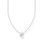 Thomas Sabo  Ezüst nyaklánc áttetsző csepp alakú medállal KE2213-051-14-L45v