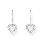 Thomas Sabo Szív alakú beakasztós ezüst fülbevaló H2292-051-14