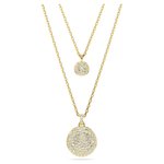 Swarovski Meteora dupla soros arany színű nyaklánc 5683442