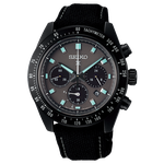 Seiko Prospex Solar Speedtimer Chronograph The Black Series szövetszíjas karóra SSC923P1