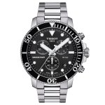 Tissot Seastar 1000 quartz fekete számlapos chronograph búváróra T1204171105100