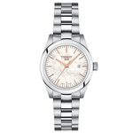 Tissot My lady ezüst színű női óra rozé mutatókkal T1320101111100