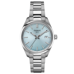 Tissot PR 100 quartz világos kék számlapos női óra T1502101135100