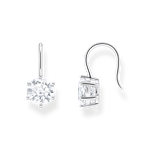 Thomas Sabo Beakasztós ezüst fülbevaló áttetsző cirkóniával H2287-051-14