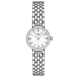 Tissot Lovely Round csiszolt üveges női karóra T1400091111100
