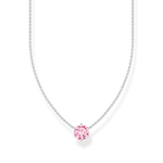 Thomas Sabo Ezüst nyaklánc rózsaszín cirkóniával KE2210-051-9-L45v