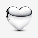 Pandora ékszer Be love gravírozható nagy szív ezüst charm 793440C00