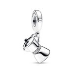 Pandora ékszer Kávéfőző függő ezüst charm 792679C01