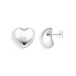 Thomas Sabo Organikus szív formájú ezüst fülbevaló H2302-001-21