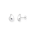 Thomas Sabo Organikus csepp formájú kis ezüst fülbevaló H2303-001-21