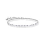 Thomas Sabo Ezüst tenisz karkötő áttetsző cirkóniával A2167-051-14-L19v