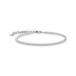Thomas Sabo Ezüst tenisz karkötő apró áttetsző cirkóniával A2168-051-14-L19v