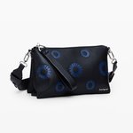 Desigual Avalon dortmund fekete kék táska 24WAXP06