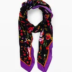Desigual Mixed flowers lila sál 24WAWA21