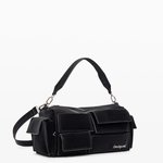 Desigual Pocket face habana fekete táska 24WAXP09