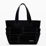 Desigual Pocket face Pravia fekete táska 24WAXPA6