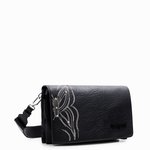 Desigual Goodall Dortmund flap fekete táska 25SAXP84-2000