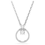 Swarovski Constella ezüst színű nyaklánc kör alakú medállal 5692261