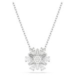 Swarovski Idyllia ezüst színű nyaklánc hópehely medállal 5691484