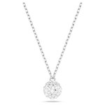 Swarovski Dextera ezüst színű nyaklánc gömb medállal 5693206
