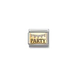 Nomination Party arany charm 030289-09