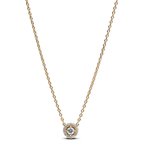 Pandora ékszer Kerek pávé köves shine nyaklánc 363548C01-45