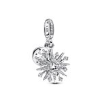 Pandora ékszer Szikrázó tüzijáték dupla függő charm 793512C01