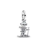 Pandora ékszer Síelő függő ezüst charm 793514C01