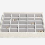 Stackers Lenvászon classic 25 fakkos ékszertálca 76383