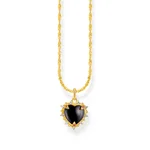 Thomas Sabo Romantikus szív aranyozott ezüst nyaklánc KE2297-995-11-L45v