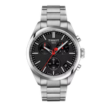 Tissot PR 100 'Vuelta' fekete chronograph férfi karóra  T1504171105101