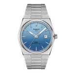 Tissot PRX Powermatic 80 kék színátmenetes számlapos automata férfi óra T1374071135101