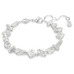 Swarovski Mesmera ezüst színű karkötő vegyes metszésű kristályokkal 5661529
