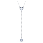 Swarovski Attract Y nyaklánc kék kristállyal 5723571