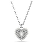 Swarovski Hyperbola ezüst színű nyaklánc szív medállal 5684386