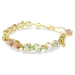 Swarovski Gema tenisz karkötő színes kristályokkal 5705808