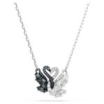 Swarovski Fekete-fehér hattyús nyaklánc 5705721