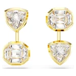 Swarovski Imber arany színű aszimmetrikus fülbevaló 5705461