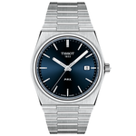 Tissot PRX quartz sötétkék számlapos férfi karóra T1374101104100